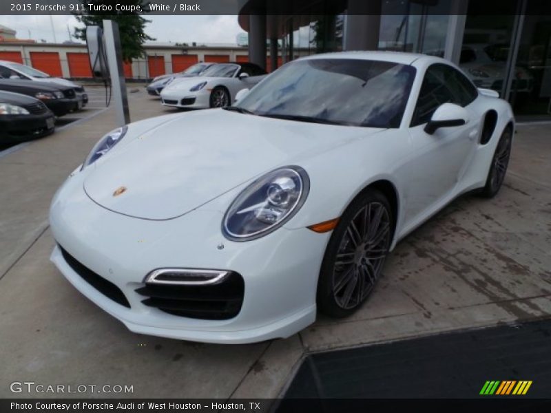 Front 3/4 View of 2015 911 Turbo Coupe