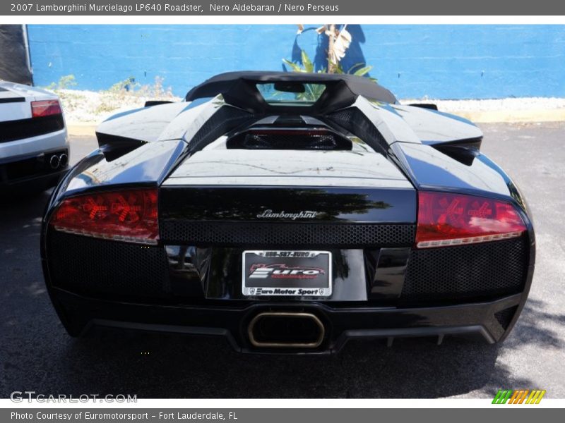 Nero Aldebaran / Nero Perseus 2007 Lamborghini Murcielago LP640 Roadster