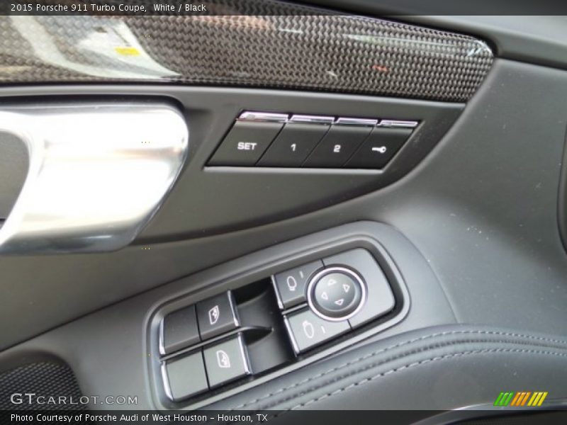 Controls of 2015 911 Turbo Coupe