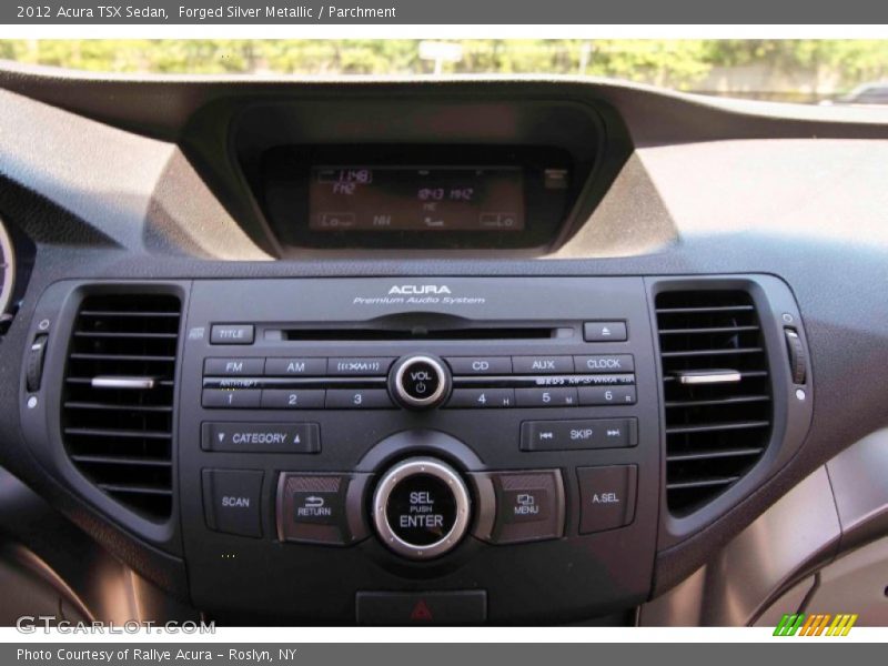 Forged Silver Metallic / Parchment 2012 Acura TSX Sedan
