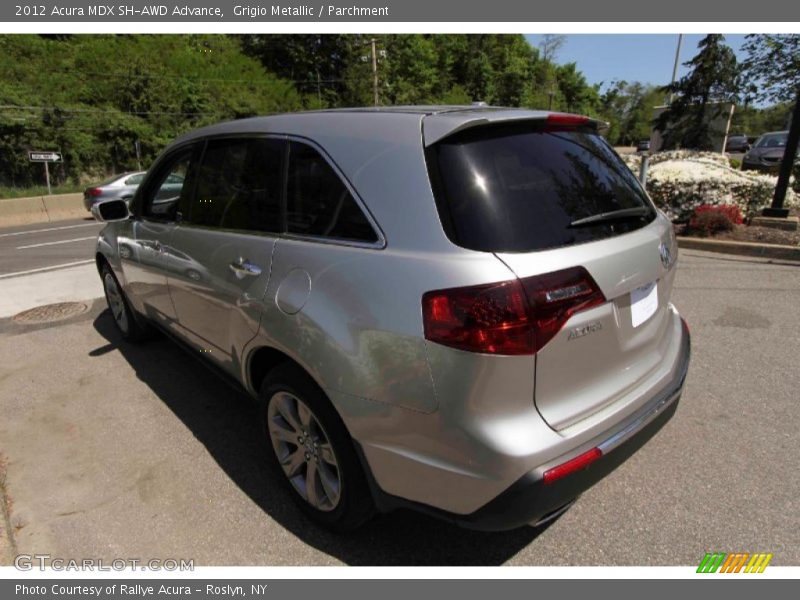 Grigio Metallic / Parchment 2012 Acura MDX SH-AWD Advance