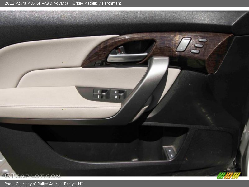 Grigio Metallic / Parchment 2012 Acura MDX SH-AWD Advance