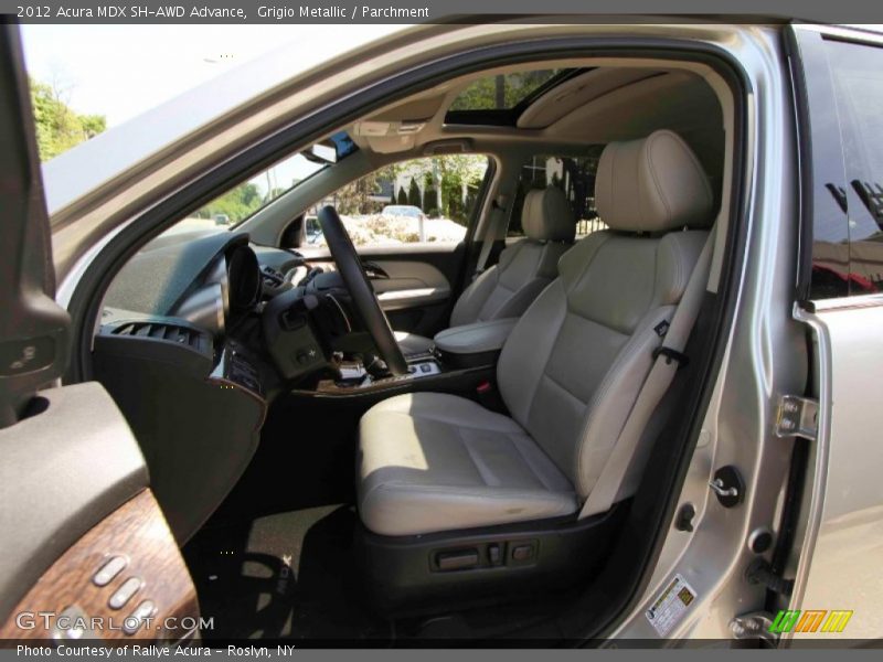 Grigio Metallic / Parchment 2012 Acura MDX SH-AWD Advance