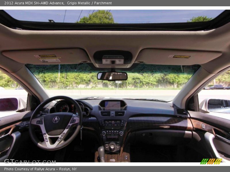 Grigio Metallic / Parchment 2012 Acura MDX SH-AWD Advance