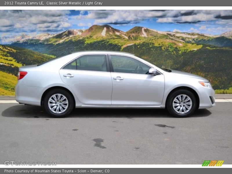 Classic Silver Metallic / Light Gray 2012 Toyota Camry LE