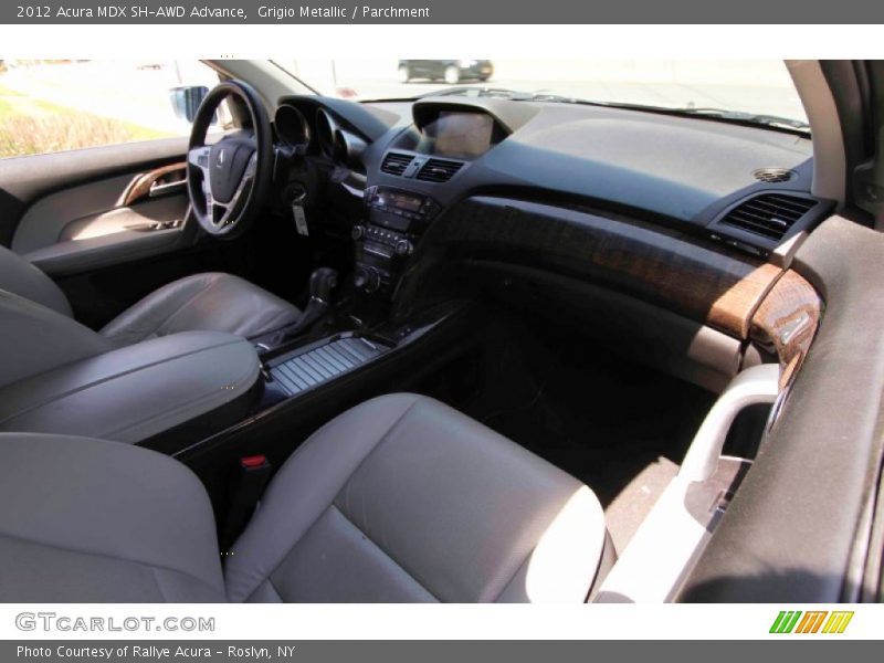 Grigio Metallic / Parchment 2012 Acura MDX SH-AWD Advance