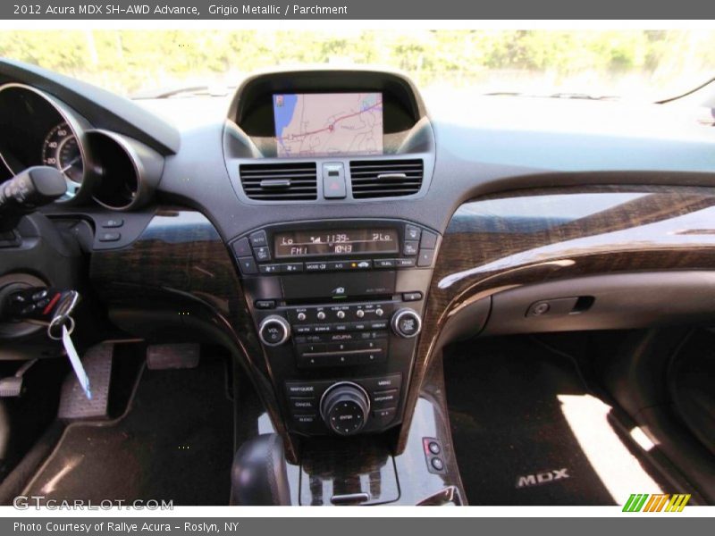 Grigio Metallic / Parchment 2012 Acura MDX SH-AWD Advance