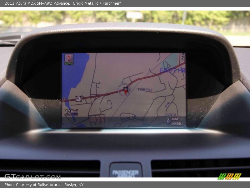 Grigio Metallic / Parchment 2012 Acura MDX SH-AWD Advance