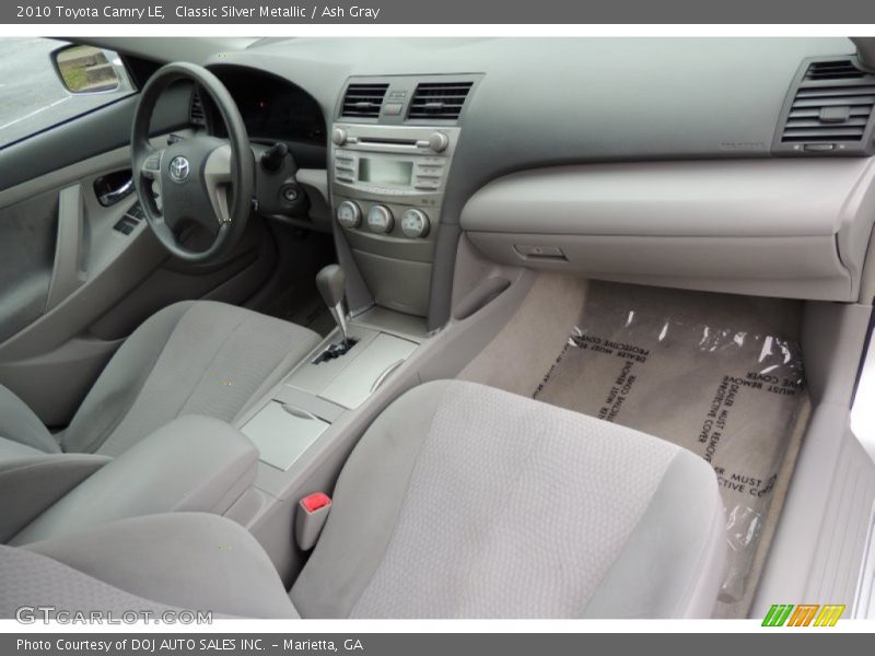 Classic Silver Metallic / Ash Gray 2010 Toyota Camry LE