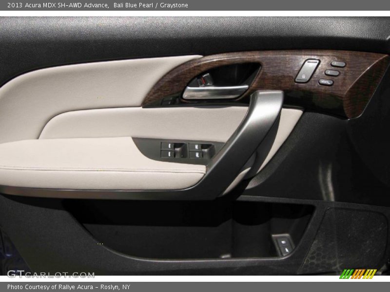 Bali Blue Pearl / Graystone 2013 Acura MDX SH-AWD Advance