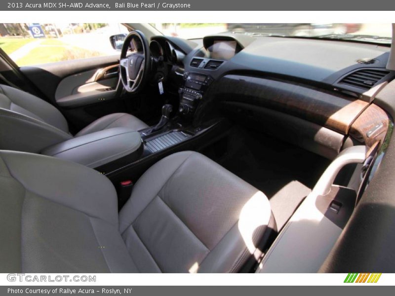 Bali Blue Pearl / Graystone 2013 Acura MDX SH-AWD Advance
