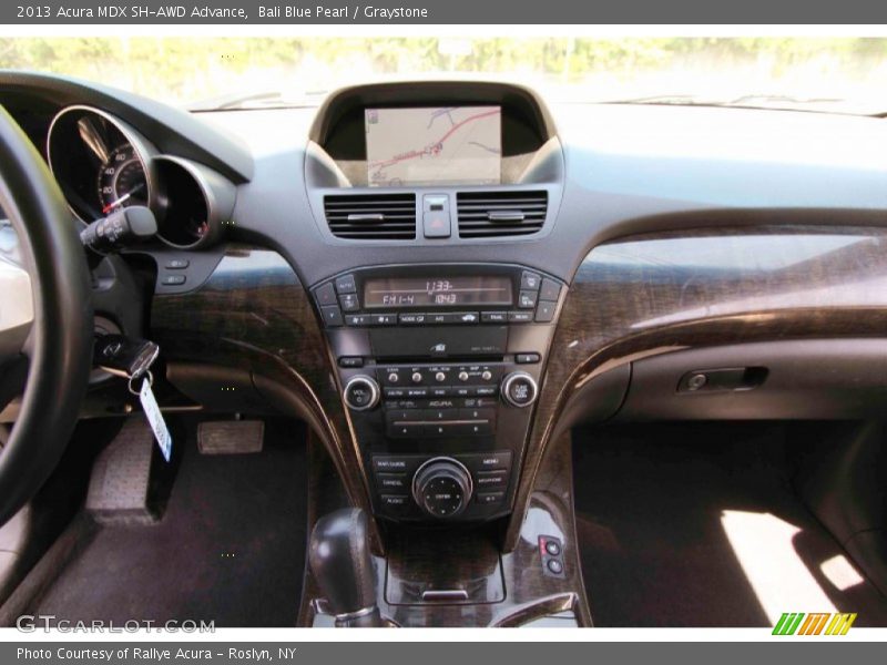 Bali Blue Pearl / Graystone 2013 Acura MDX SH-AWD Advance