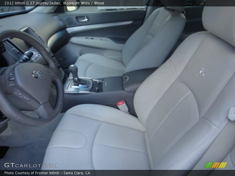 Moonlight White / Wheat 2012 Infiniti G 37 Journey Sedan