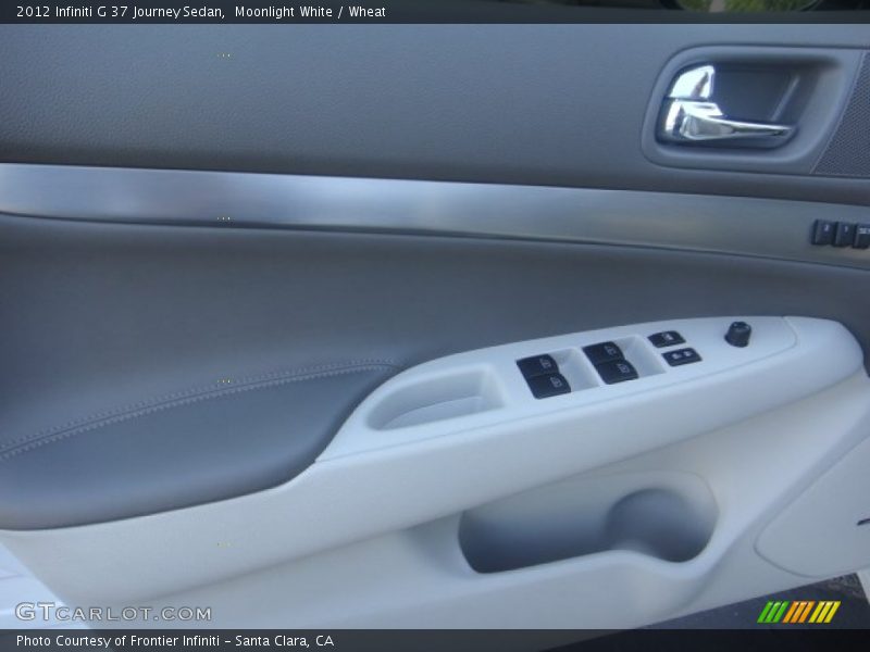 Moonlight White / Wheat 2012 Infiniti G 37 Journey Sedan