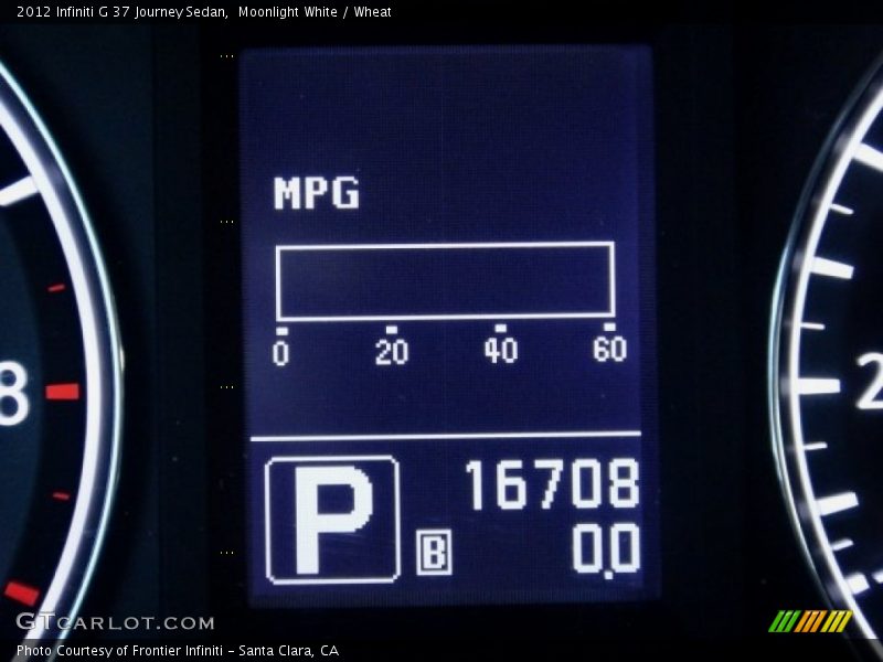 Moonlight White / Wheat 2012 Infiniti G 37 Journey Sedan