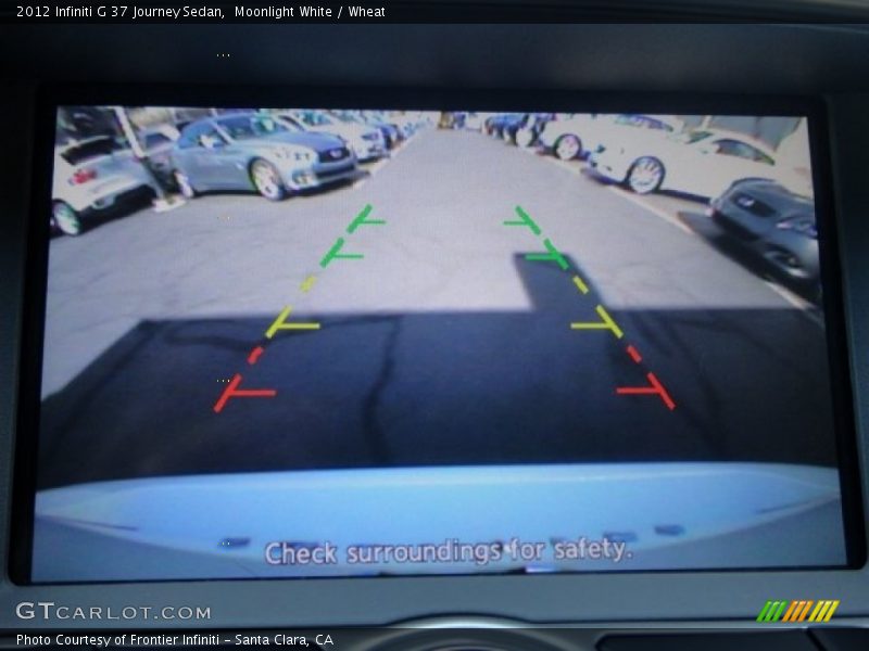 Moonlight White / Wheat 2012 Infiniti G 37 Journey Sedan