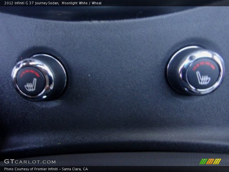 Moonlight White / Wheat 2012 Infiniti G 37 Journey Sedan
