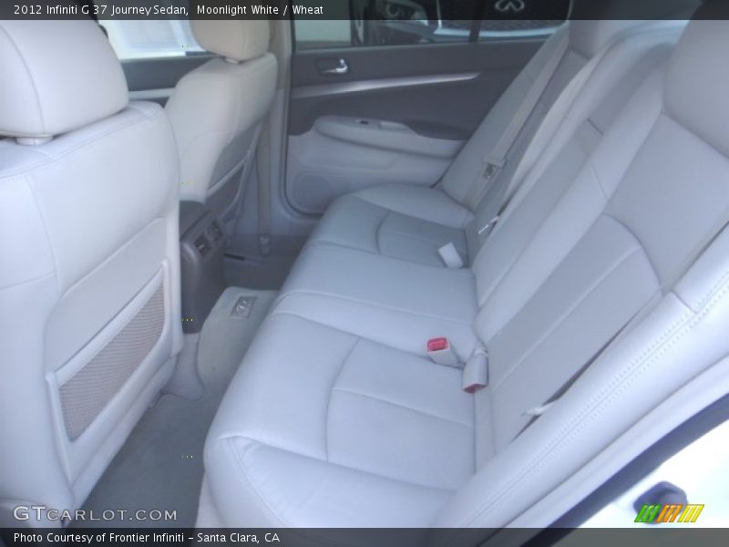 Moonlight White / Wheat 2012 Infiniti G 37 Journey Sedan
