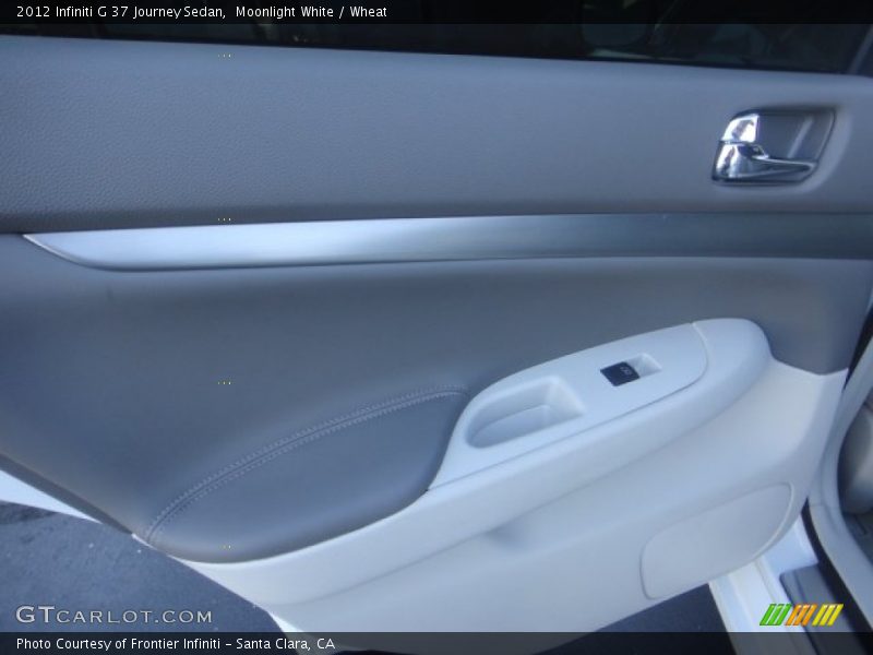 Moonlight White / Wheat 2012 Infiniti G 37 Journey Sedan