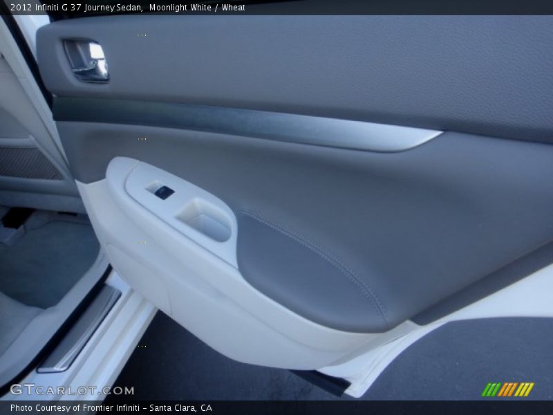 Moonlight White / Wheat 2012 Infiniti G 37 Journey Sedan