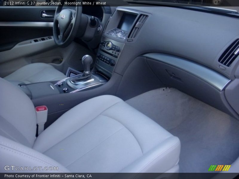 Moonlight White / Wheat 2012 Infiniti G 37 Journey Sedan