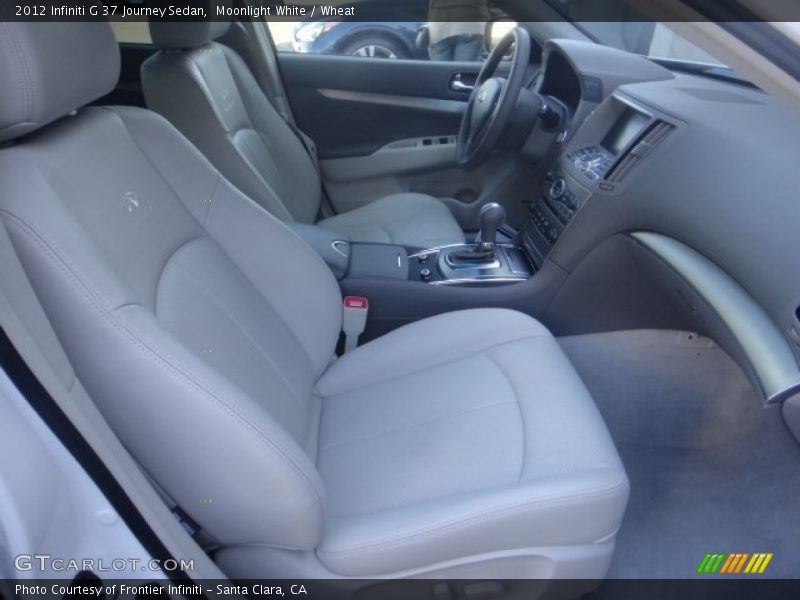 Moonlight White / Wheat 2012 Infiniti G 37 Journey Sedan