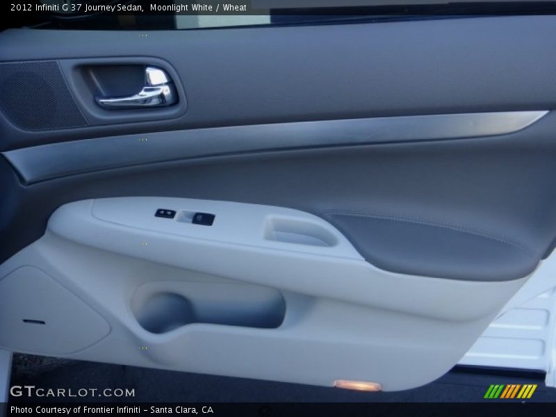 Moonlight White / Wheat 2012 Infiniti G 37 Journey Sedan