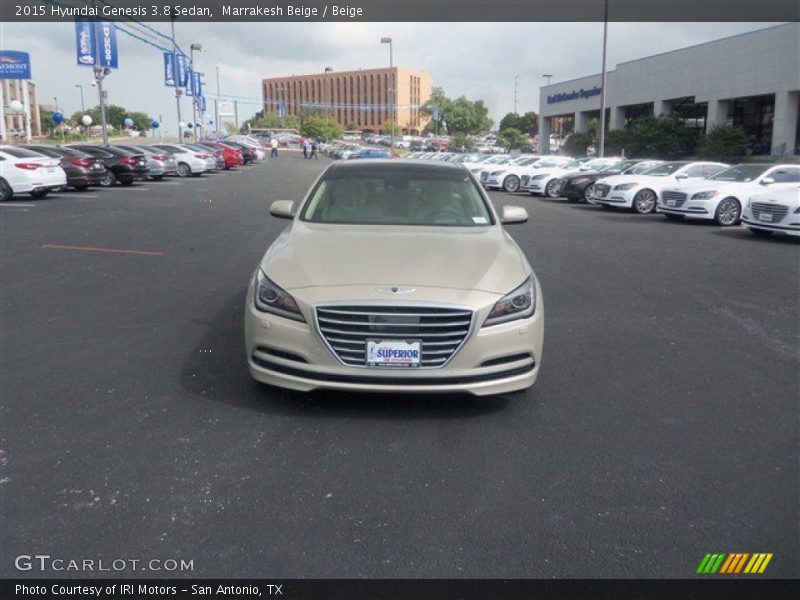 Marrakesh Beige / Beige 2015 Hyundai Genesis 3.8 Sedan