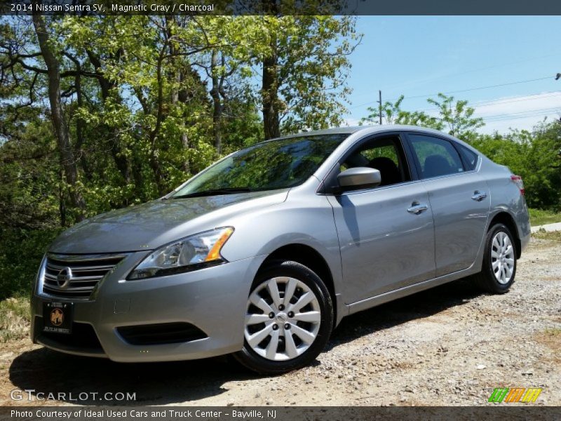 Magnetic Gray / Charcoal 2014 Nissan Sentra SV