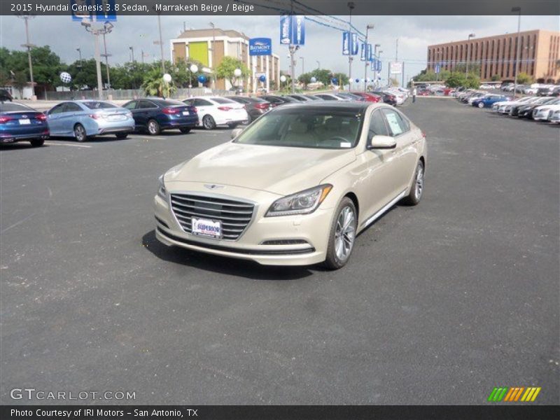 Marrakesh Beige / Beige 2015 Hyundai Genesis 3.8 Sedan
