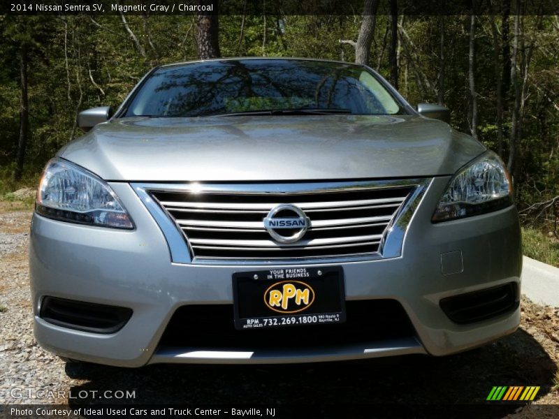 Magnetic Gray / Charcoal 2014 Nissan Sentra SV