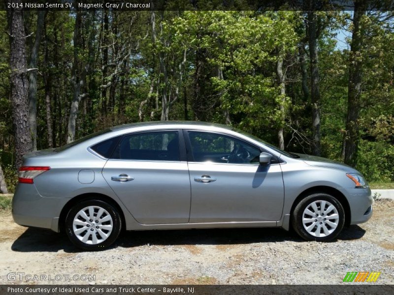 Magnetic Gray / Charcoal 2014 Nissan Sentra SV