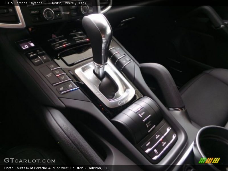 White / Black 2015 Porsche Cayenne S E-Hybrid