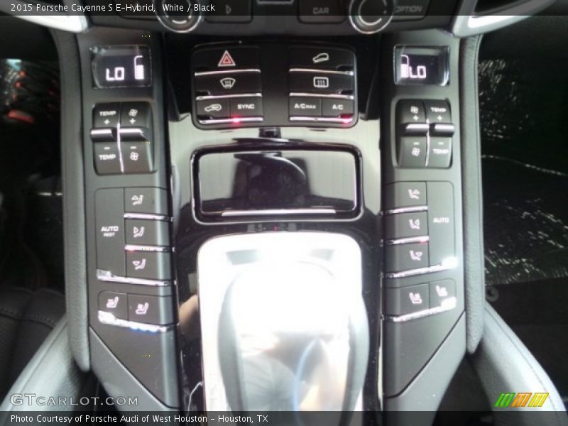 White / Black 2015 Porsche Cayenne S E-Hybrid