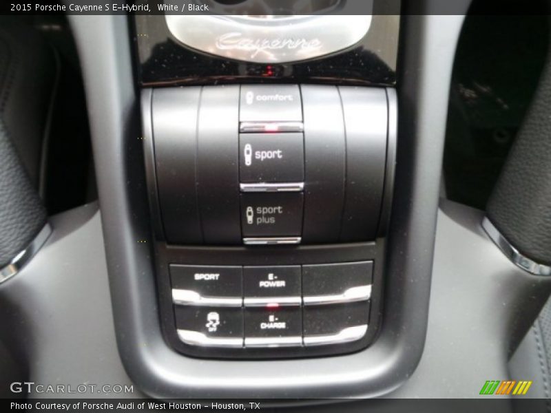 White / Black 2015 Porsche Cayenne S E-Hybrid