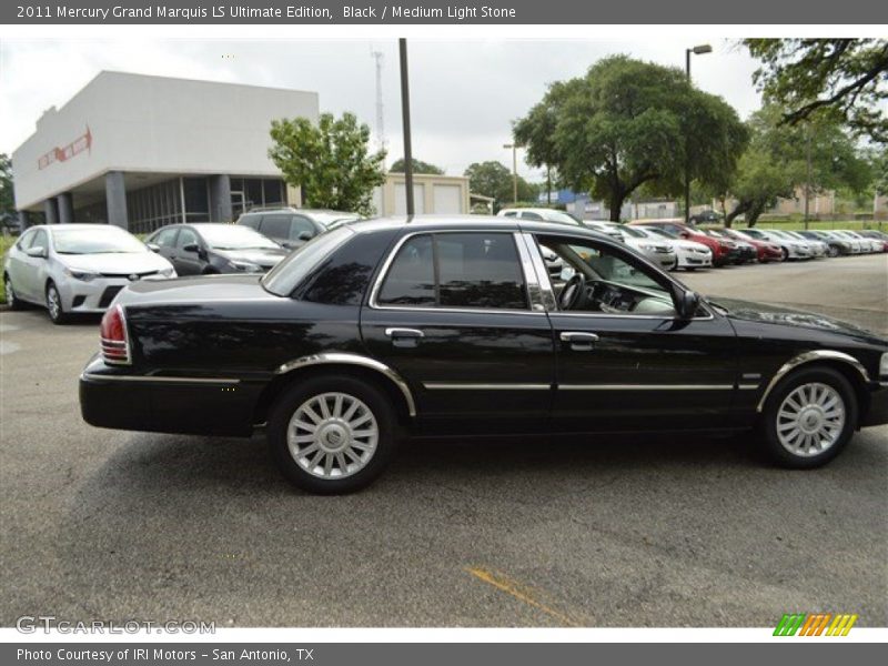 Black / Medium Light Stone 2011 Mercury Grand Marquis LS Ultimate Edition