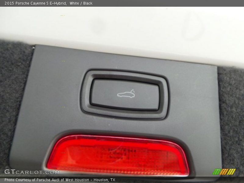 White / Black 2015 Porsche Cayenne S E-Hybrid