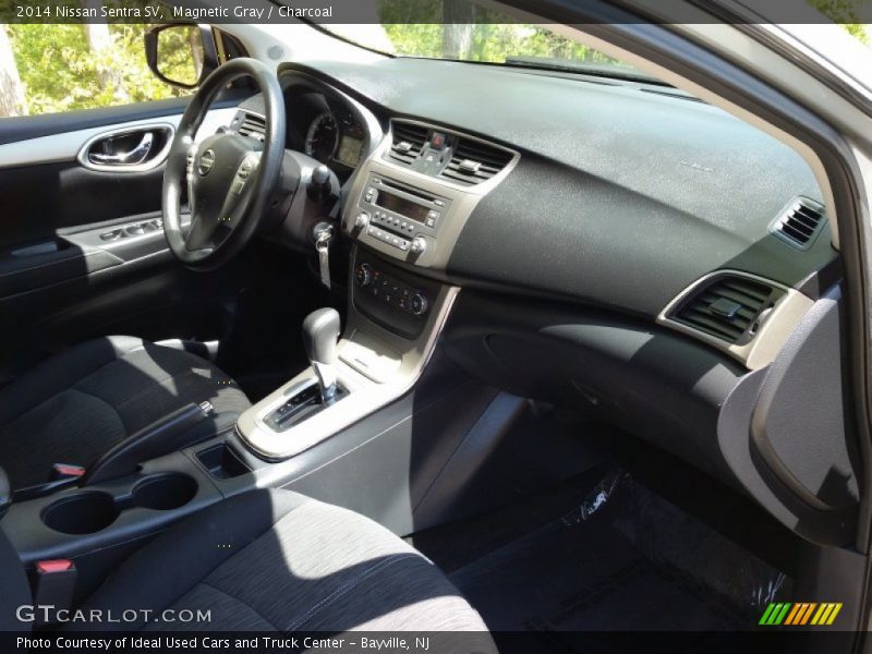 Magnetic Gray / Charcoal 2014 Nissan Sentra SV