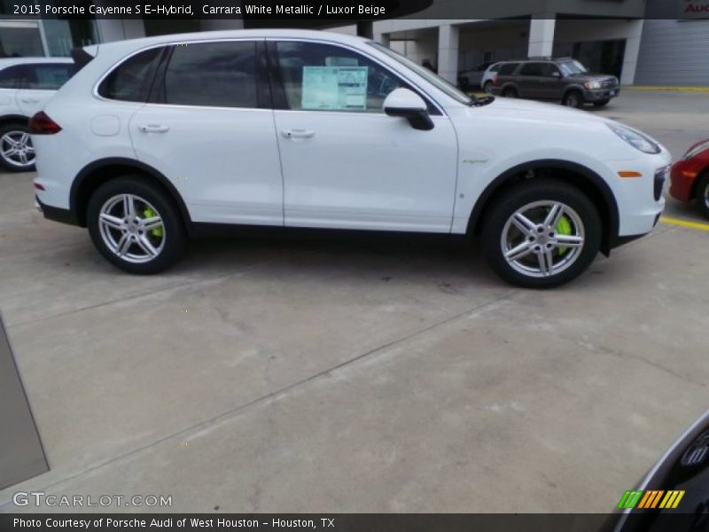  2015 Cayenne S E-Hybrid Carrara White Metallic