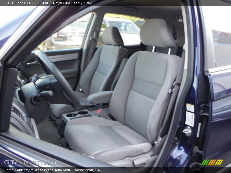 Royal Blue Pearl / Gray 2011 Honda CR-V SE 4WD