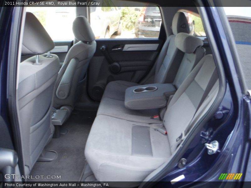 Royal Blue Pearl / Gray 2011 Honda CR-V SE 4WD