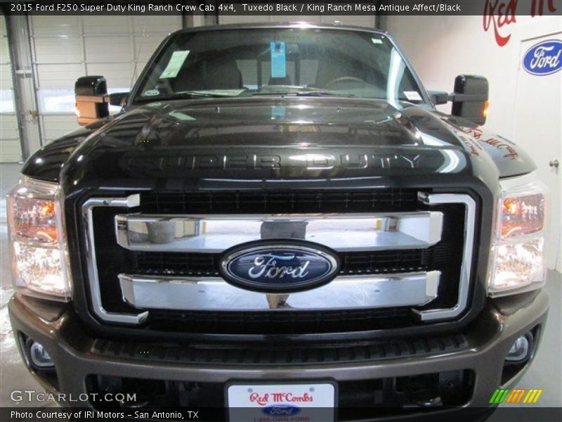 Tuxedo Black / King Ranch Mesa Antique Affect/Black 2015 Ford F250 Super Duty King Ranch Crew Cab 4x4