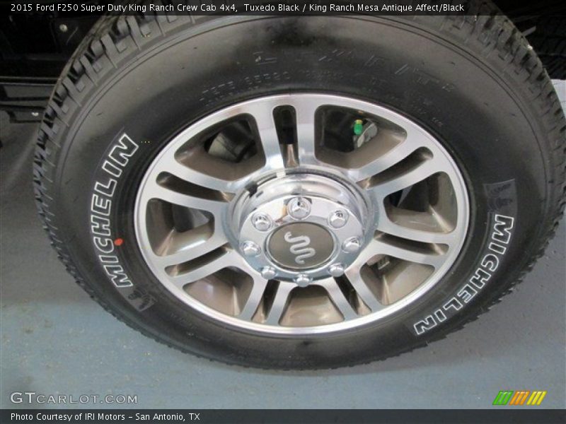 Tuxedo Black / King Ranch Mesa Antique Affect/Black 2015 Ford F250 Super Duty King Ranch Crew Cab 4x4
