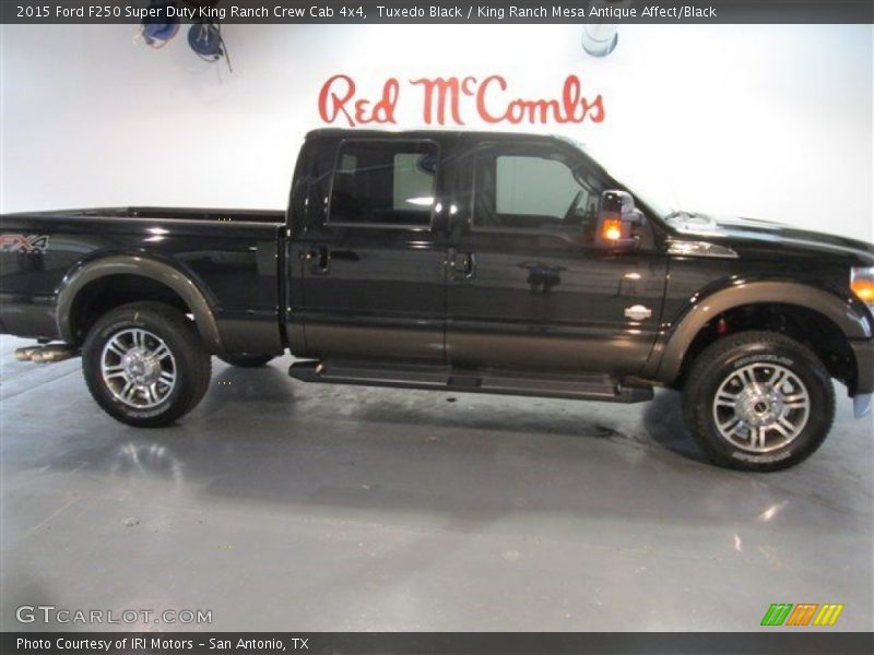 Tuxedo Black / King Ranch Mesa Antique Affect/Black 2015 Ford F250 Super Duty King Ranch Crew Cab 4x4