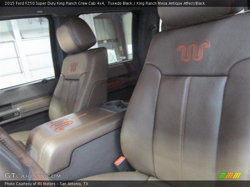 Tuxedo Black / King Ranch Mesa Antique Affect/Black 2015 Ford F250 Super Duty King Ranch Crew Cab 4x4