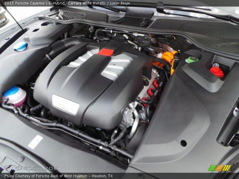  2015 Cayenne S E-Hybrid Engine - 3.0 Liter E-Hybrid DFI Supercharged DOHC 24-Valve VVT V6 Gasoline/Electric Hybrid
