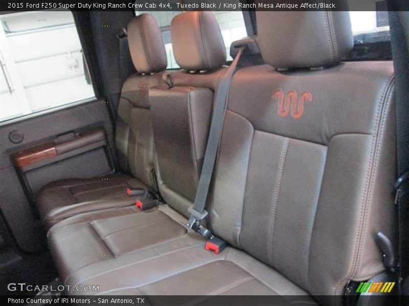 Tuxedo Black / King Ranch Mesa Antique Affect/Black 2015 Ford F250 Super Duty King Ranch Crew Cab 4x4