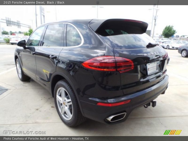 Black / Black 2015 Porsche Cayenne Diesel