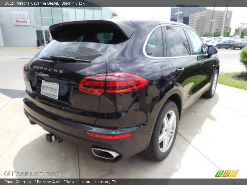 Black / Black 2015 Porsche Cayenne Diesel