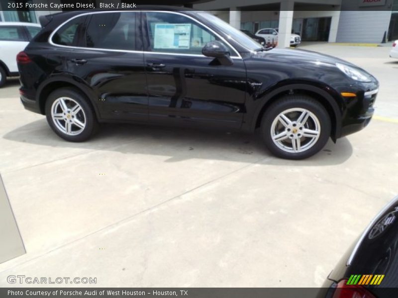 Black / Black 2015 Porsche Cayenne Diesel